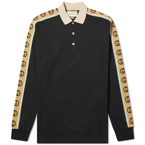 gucci polo shirts cheap|gucci long sleeve polo.